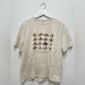 Abercrombie & Fitch Cream  The Silver Saddle Rodeo San Antonio Texas 2003 Size L